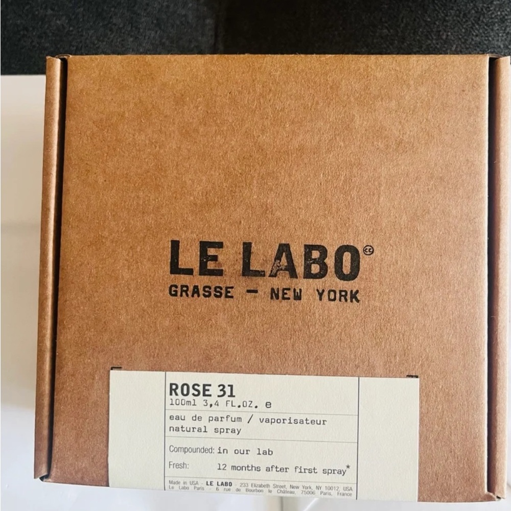 Le Labo Rose 31 Eau de Parfum: 3.4fl/oz-100ml